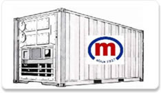 Reefer container 20ft