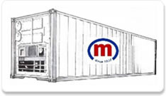 Reefer container 40 ft
