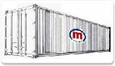 Standard container 40ft